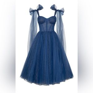 Sparkly Off The Shoulder Tulle Dress by Milla